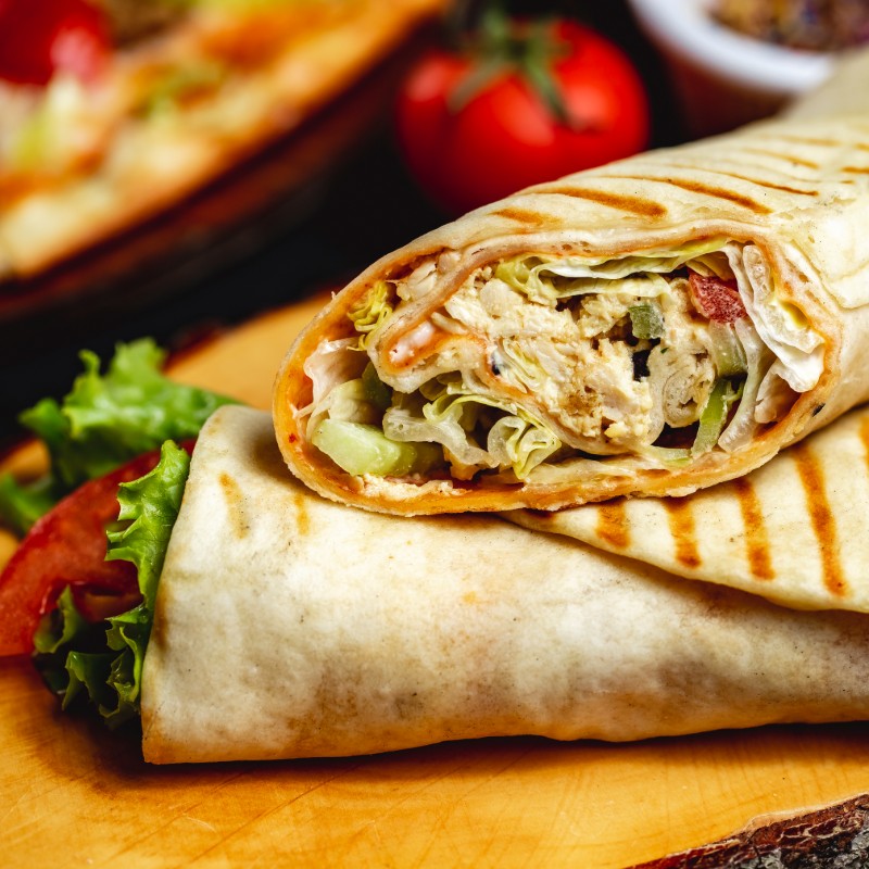 ساندوتش شاورما دجاج